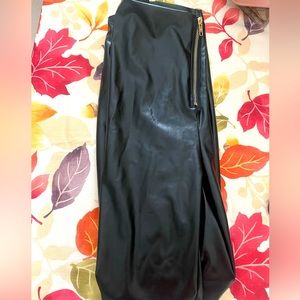 Shein leather pants